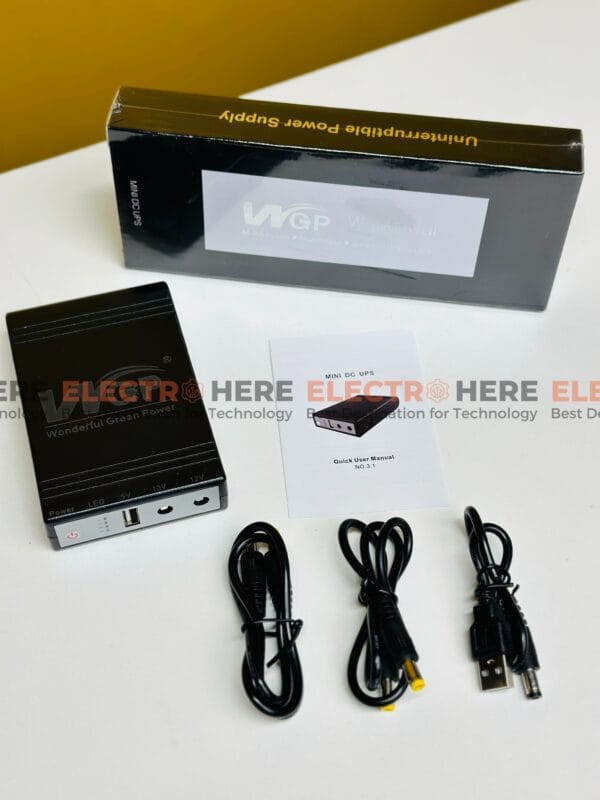WGP mini UPS 10400mAh + GearUP Adapter - Image 4