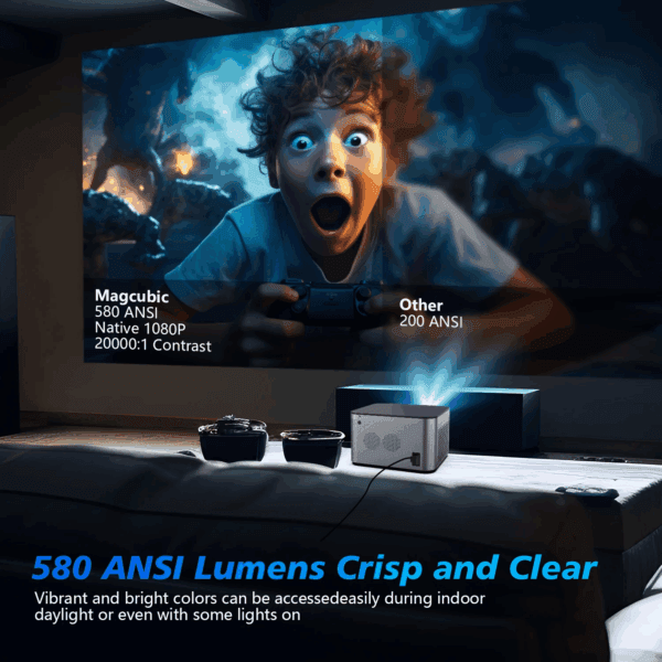 Magcubic HY350 Pro Projector Android 11 4K 1080P - Image 2