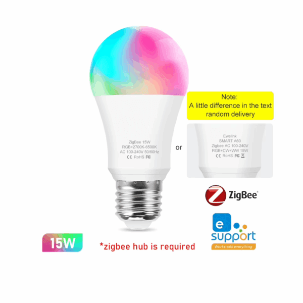 Smart Wifi Zigbee LED Light Bulb - Image 12