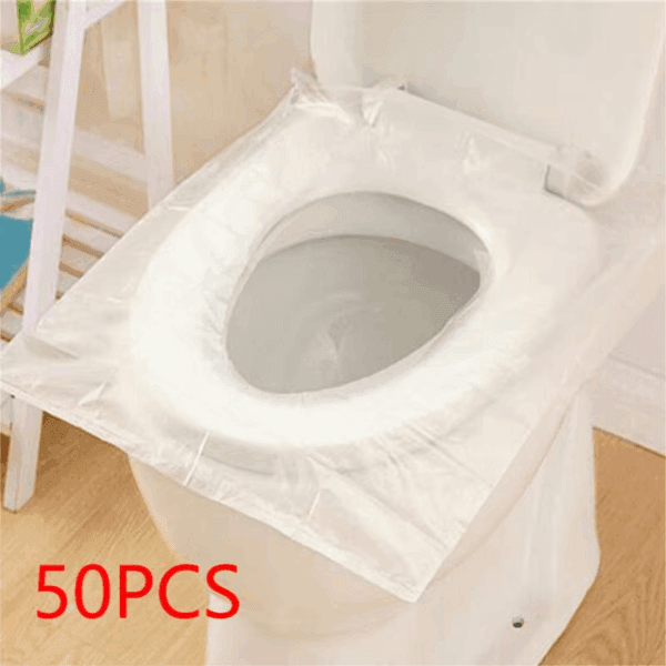 Disposable Plastic Toilet Seat Cover - Image 2