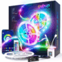 LED Strip Lights Bluetooth APP Control Color Changing RGB Strip Sync with Music