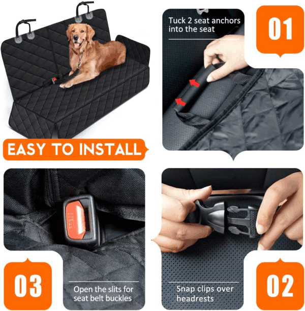 Dog Car Seat Cover - Image 4