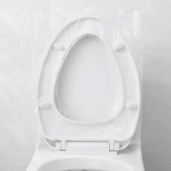 Disposable Plastic Toilet Seat Cover - Image 3
