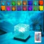 16 Color USB Charging Dynamic Rotating Water Wave Light
