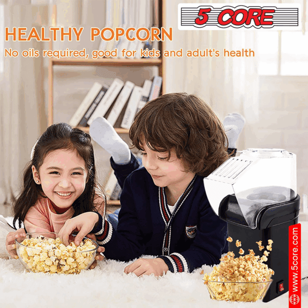 Home Popcorn Machine Healthy Hot Air Oil-Free Popcorn - Image 5