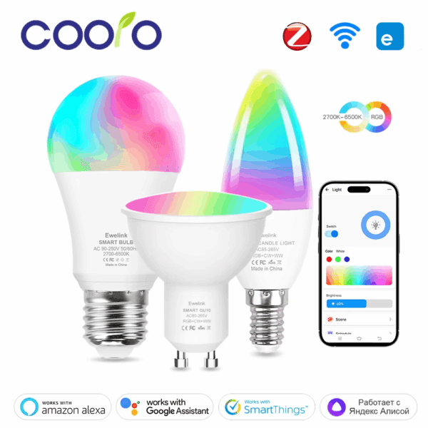 Smart Wifi Zigbee LED Light Bulb - Image 2